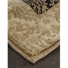 Ковер Merinos Izmir дизайн D716 BLACK-BEIGE, прямоугольник 2.50x4.00, фото , изображение 4