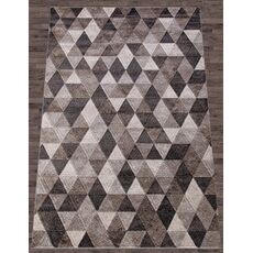 Ковер Matrix дизайн D578 GRAY-BROWN, прямоугольник 1.60x2.30, фото , изображение 5