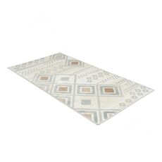 Ковер Valencia Deluxe дизайн D962 CREAM-BLUE, прямоугольник 0.80x1.50, фото , изображение 2