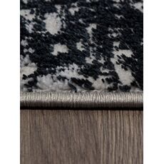 Ковер овальный Palermo дизайн F279 DARK GRAY 1.00x2.00, фото , изображение 5
