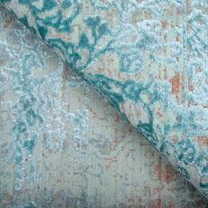 Ковер Art Deco 3041B CREAM / JADE_TURQUOISE 0.8x1.5 Прямой, фото , изображение 5