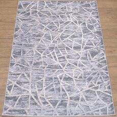 Ковер Factur 09718A GREY 0.8x1.5 Овал, фото , изображение 2