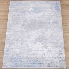 Ковер Lite B650B CREAM / D_BLUE 2.0x2.9 Прямой, фото , изображение 3