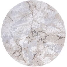 Ковер Polo K735A CREAM / D_GRAY 0.8x1.5 Овал, фото , изображение 8