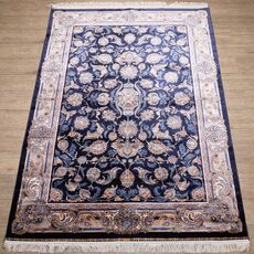 Ковер Qum 2003M NAVY / CREAM 3.0x3.9 Прямой, фото , изображение 2