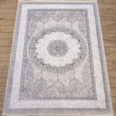 Ковер Prado N891A WHITE / GRAY2 1.6x2.3 Овал, фото , изображение 2