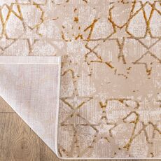 Ковер Rich KA39D SHRINK BEIGE 2.4x3.4 Прямой, фото , изображение 6
