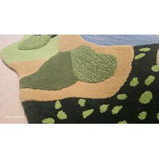 Ковер Рыбки в Пруду,  1.6x1.6 м, 100% новозеландская шерсть, Китай, фото , изображение 10