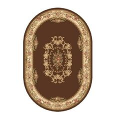 Ковер овальный carpets Solid дизайн 01DVD 1.90x2.80, фото 