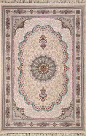 Ковер 7521 - CREAM - Прямоугольник - коллекция TEHRAN 0.80x1.50