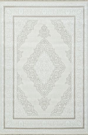 Ковер 26737A - CREAM / CREAM - Прямоугольник - коллекция RUBI 3.00x4.00