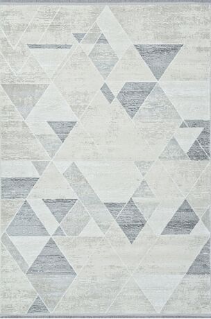 Ковер 26224C - CREAM / GREY - Прямоугольник - коллекция RUBI 0.80x1.50