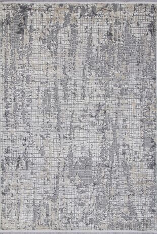 Ковер 23539A - GREY / CREAM - Прямоугольник - коллекция ALANYA 2.00x5.00