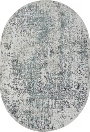 Ковер 02475F - BLUE / GREY - Овал - коллекция SAFARI 2.40x3.40