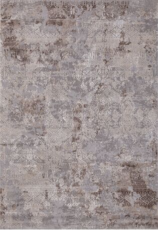 Ковер 03851C - GREY / BROWN - Прямоугольник - коллекция ARMINA 0.80x1.50