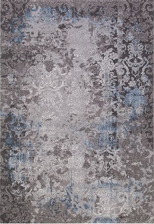 Ковер 03852A - BLUE / BLUE - Прямоугольник - коллекция ARMINA 1.60x2.30