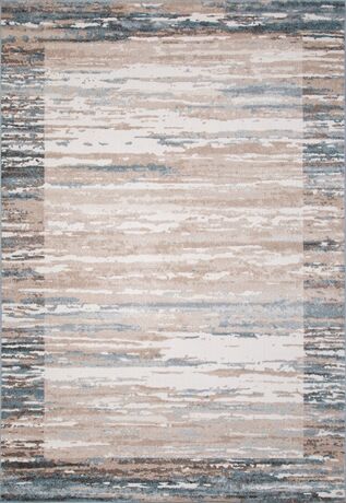 Ковер D983 - BEIGE-BLUE - Прямоугольник - коллекция NATUREL 0.80x1.50