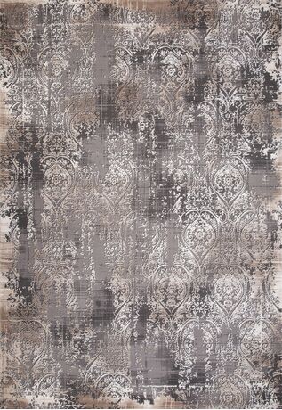 Ковер 04078C - GREY / BROWN - Прямоугольник - коллекция ARMINA 4.00x6.00