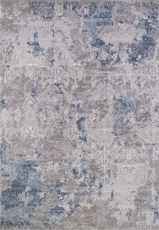 Ковер 03851A - BLUE / BLUE - Прямоугольник - коллекция ARMINA 1.60x3.00