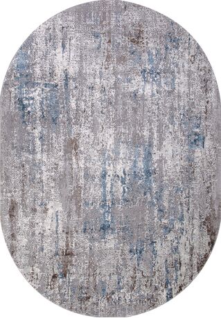 Ковер 03856A - BLUE / BLUE - Овал - коллекция ARMINA 2.40x3.40