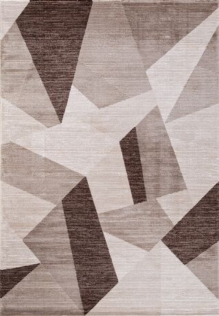 Ковер 04046B - DARK BROWN - Прямоугольник - коллекция ARMINA 1.60x3.00