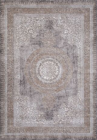 Ковер 04073C - GREY / BROWN - Прямоугольник - коллекция ARMINA 2.40x5.00