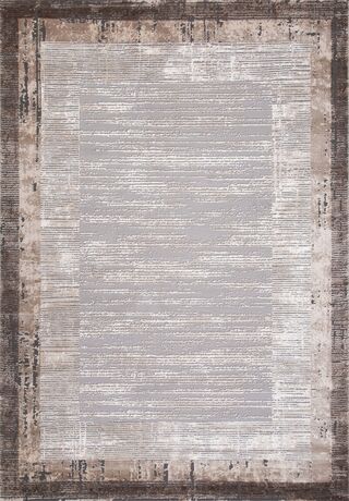 Ковер 04079C - GREY / BROWN - Прямоугольник - коллекция ARMINA 0.80x1.50