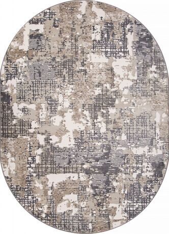 Ковер D737 - CREAM - Овал - коллекция ATLANTIS 1.60x3.00