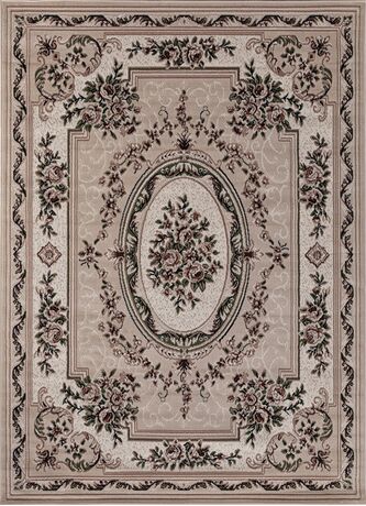 Ковер 5444 - BEIGE - Прямоугольник - коллекция GAVANA 1.50x1.90