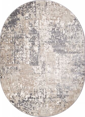 Ковер D733 - CREAM - Овал - коллекция ATLANTIS 1.60x2.20