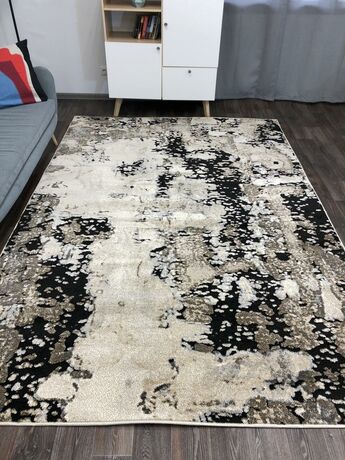 Ковер Ibiza 1.60*2.30 дизайн 4086 BEIGE-BLACK, фото , изображение 3