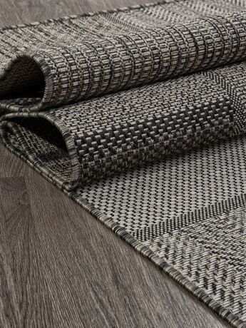 Ковер Kair дизайн S139 BLACK-GRAY, прямоугольник 2.00x3.90, фото , изображение 3