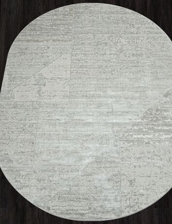 Ковер F196 - CREAM-GRAY - Овал - коллекция SIRIUS 2.50x3.50