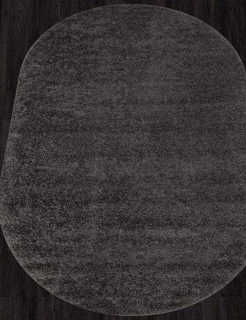 Ковер S600 - F.GRAY - Овал - коллекция MAKAO 1.00x2.00