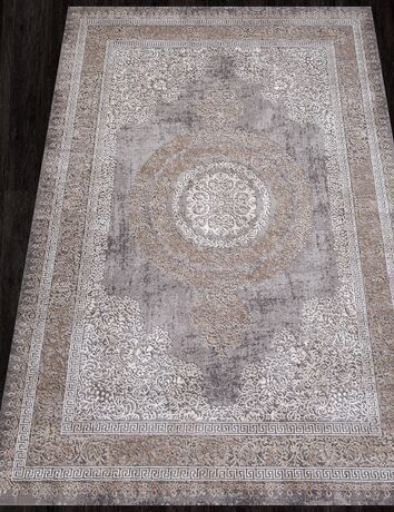 Ковер 04073C - GREY / BROWN - Прямоугольник - коллекция ARMINA 2.40x5.00