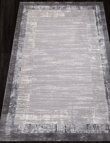 Ковер 04079G - GREY / GREY - Прямоугольник - коллекция ARMINA 1.60x2.30