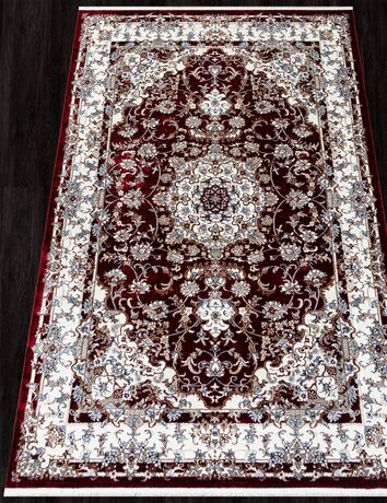 Ковер 00642A - BURGUNDY / BURGUNDY - Прямоугольник - коллекция ASADU 1.00x2.00, фото , изображение 3