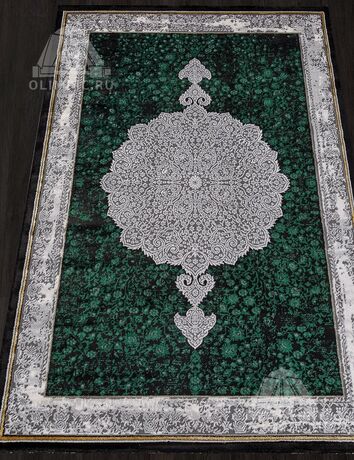 Ковер OMEGA дизайн 04482Y GREEN / GREEN, прямоугольник 2.00x2.90, фото , изображение 2