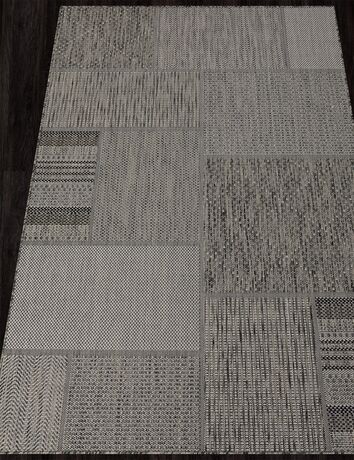 Ковер Kair дизайн S139 BLACK-GRAY, прямоугольник 2.00x3.90, фото , изображение 2