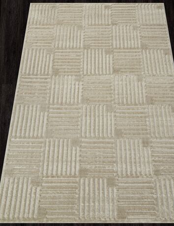 Ковер Juno дизайн E137AP BEIGE / BEIGE, прямоугольник 1.60x3.00, фото , изображение 2