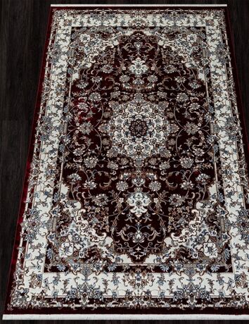 Ковер Asadu дизайн 00642A BURGUNDY / BURGUNDY, прямоугольник 2.00x4.00, фото , изображение 2