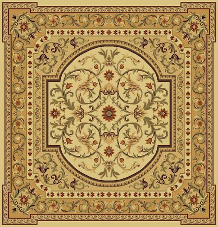 Шерстяной ковер 265 Ermitaj 01126 2.0x2.0 м. Floare-Carpet SA. Молдова, фото 