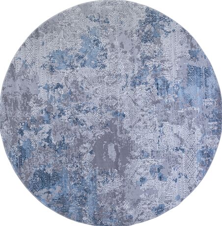 Ковер 03851A - BLUE / BLUE - Круг - коллекция ARMINA 2.00x2.00