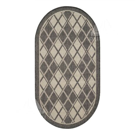 Ковер овальный Циновка дизайн sz3985b3-19 0.80x1.20, фото 