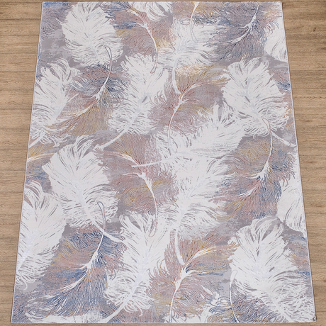Ковер "Color" (K028B_P_BEIGE / P_D_BLUE) Прямой 2,8х3,8, фото 