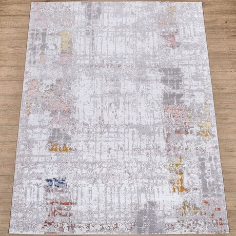 Ковер "Color" (K020B_P_BEIGE / P_D_BLUE) Прямой 2,0х2,9, фото , изображение 6