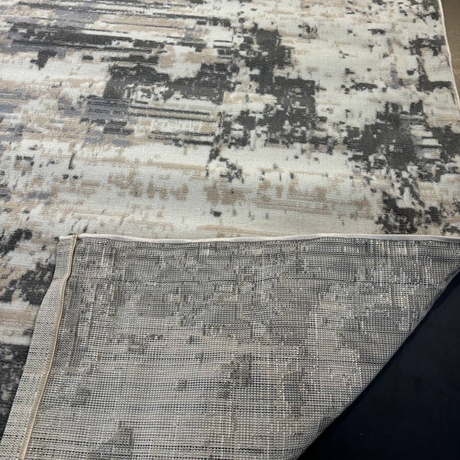 Ковер FLORA L153A BEYAZ/GRAY 1,5x1,9 Овал, фото , изображение 4