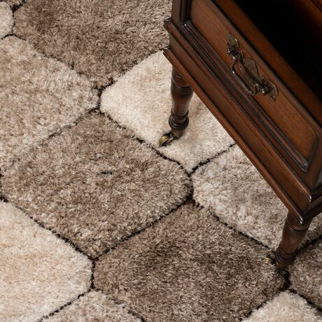 Ковер КАЛИФОРНИЯ дизайн P420A BEIGE - VIZON, прямоугольник 1.40x2.00, фото , изображение 4
