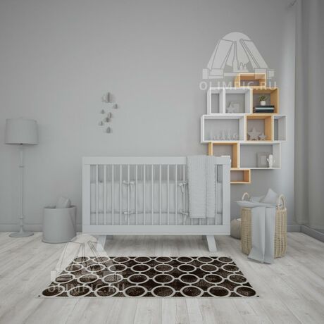 Ковер Sierra дизайн D713 BROWN-CREAM, прямоугольник 1.00x2.00, фото , изображение 7