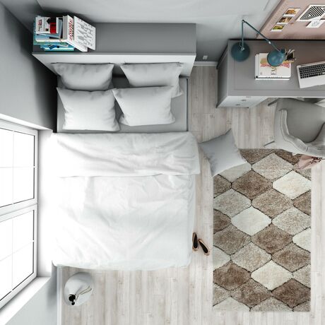 Ковер КАЛИФОРНИЯ дизайн P420A BEIGE - VIZON, прямоугольник 2.00x3.00, фото , изображение 8